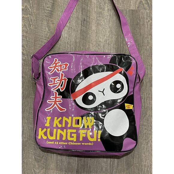 Kung Fu Panda NewBreed Girl Vinyl Messenger Bag - Picture 2 of 5